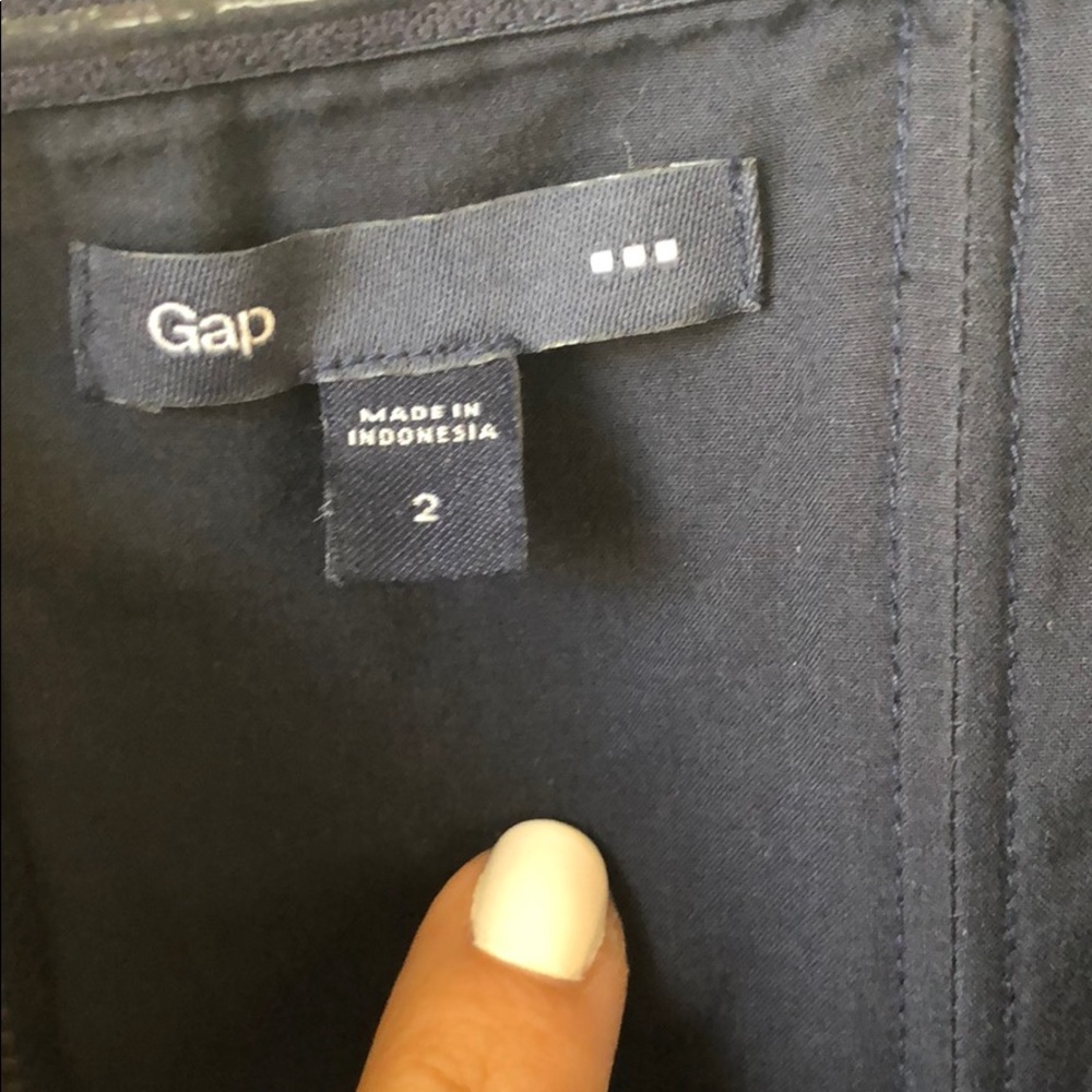 Strapless navy blue gap dress - Picture 2 of 3
